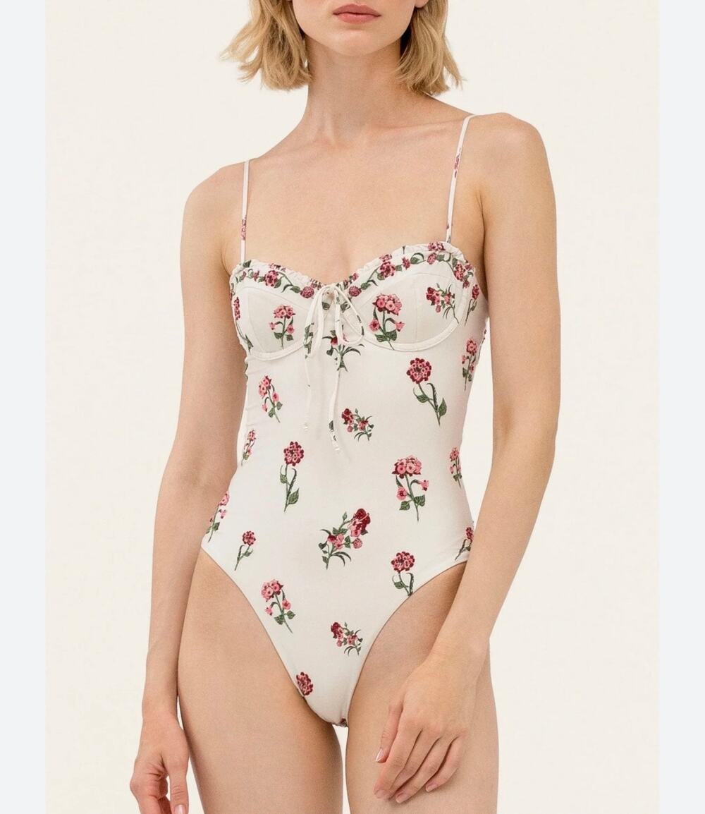 Agua Bendita Ebano Quebrada One Piece Swim In Multicolor Size Small - Picture 1 of 11